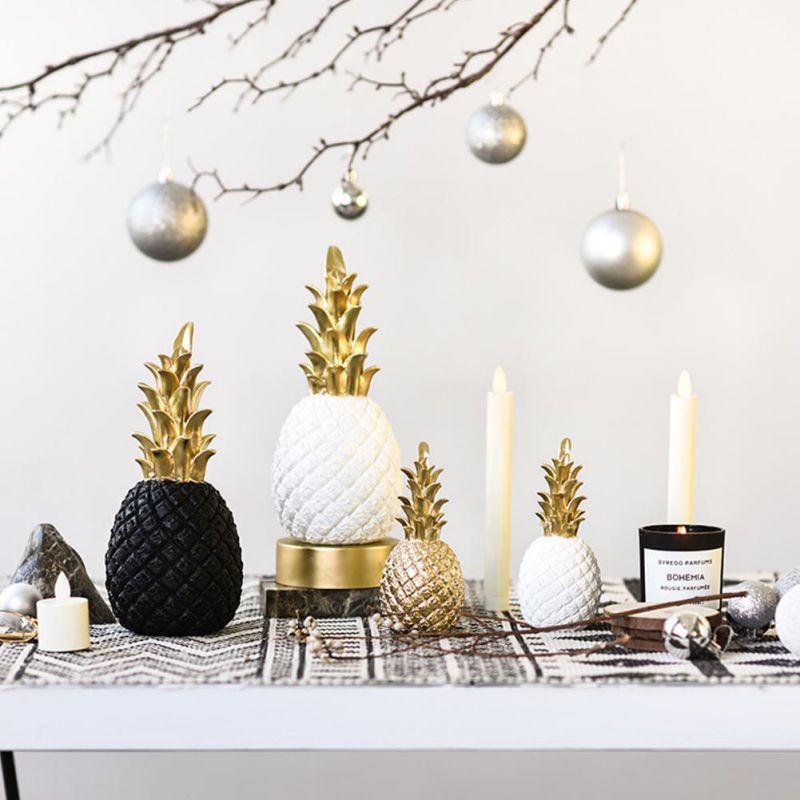 Golden Pineapple Decor