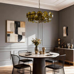 Lorenzo Glass Disc Chandelier
