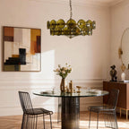 Lorenzo Glass Disc Chandelier