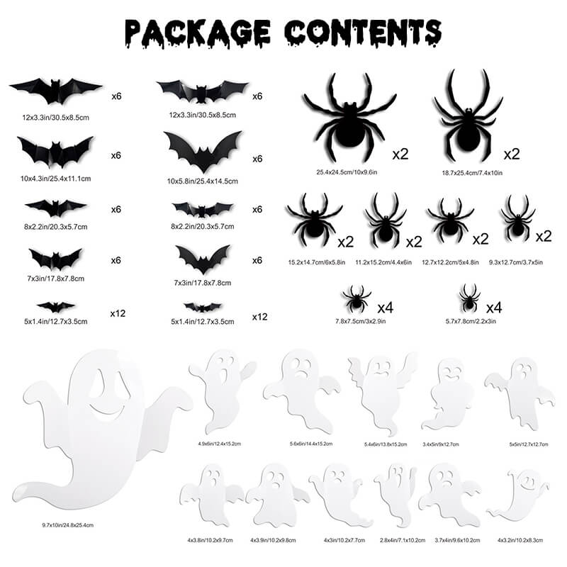 3D Halloween Light-Up Wall Decor