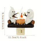 Halloween Ghost Campfire Night Light