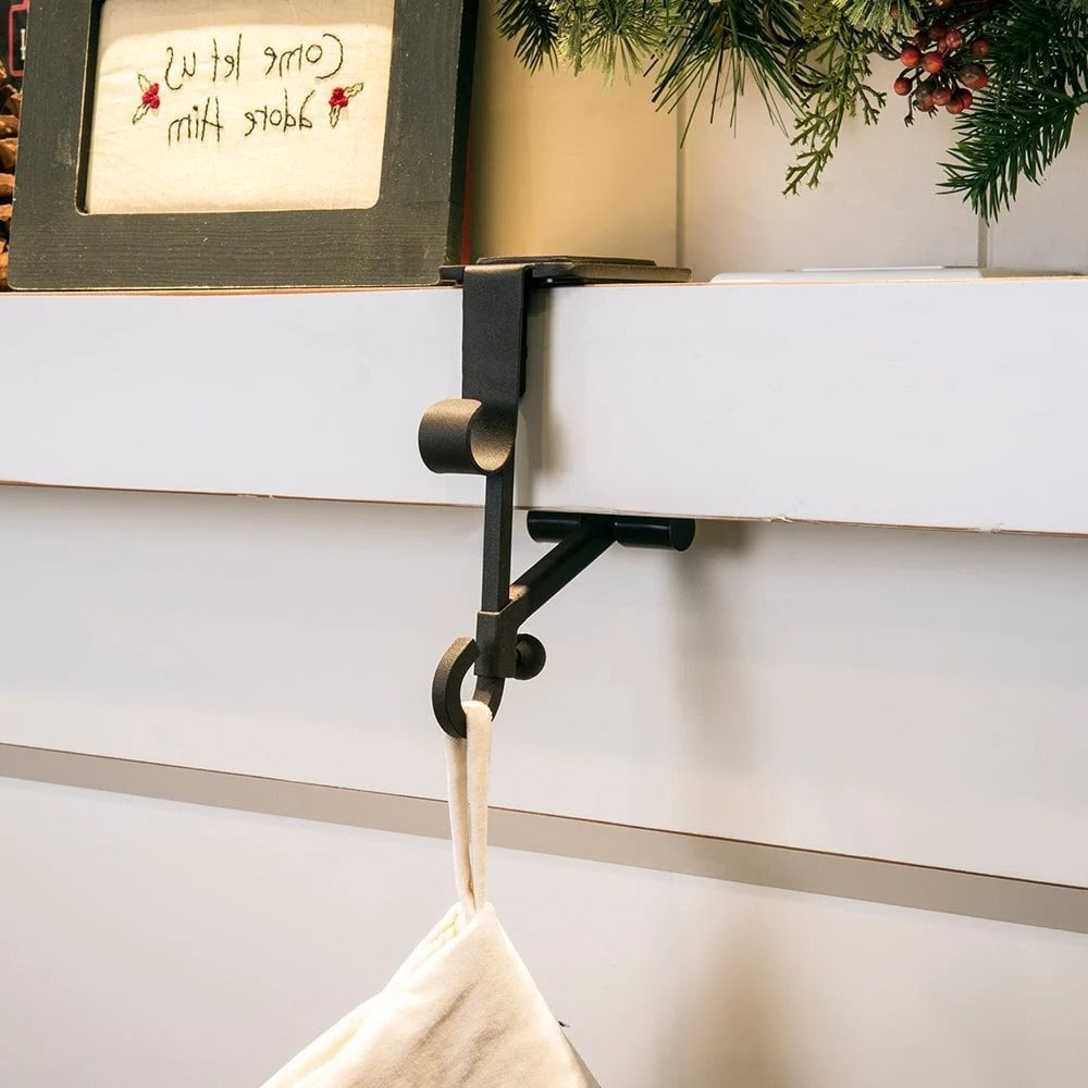 Adjustable Fireplace Garland Hanger Set