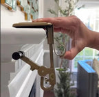 Adjustable Fireplace Garland Hanger Set
