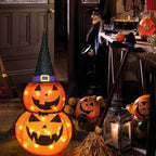 3ft Light-Up Halloween Pumpkin Decorations
