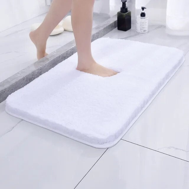 Fur Plush Bath Rug