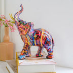 Artistic Elephant Decorative Figurine