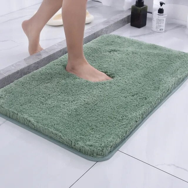 Fur Plush Bath Rug