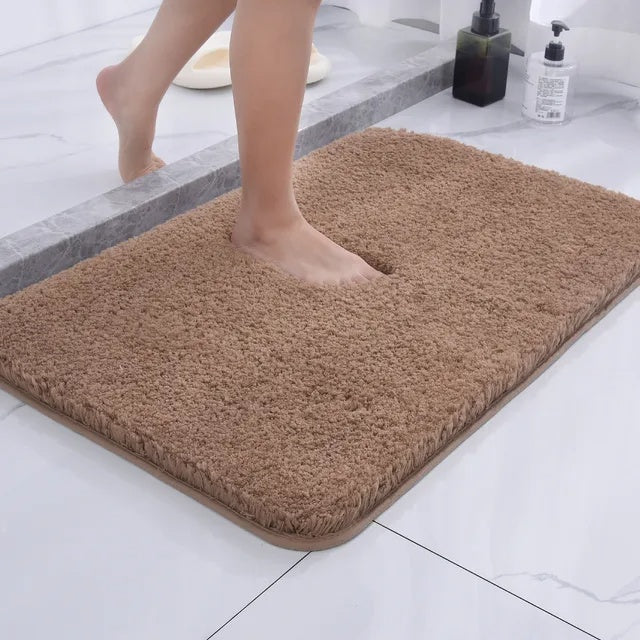 Fur Plush Bath Rug