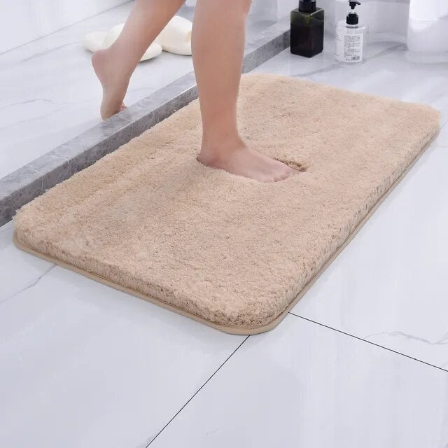 Fur Plush Bath Rug