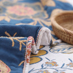 Rustic Floral Throw Blanket