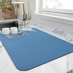 Quick-Dry Kitchen Dish Mat