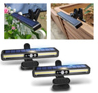 2-Piece Solar Fence Light Set
