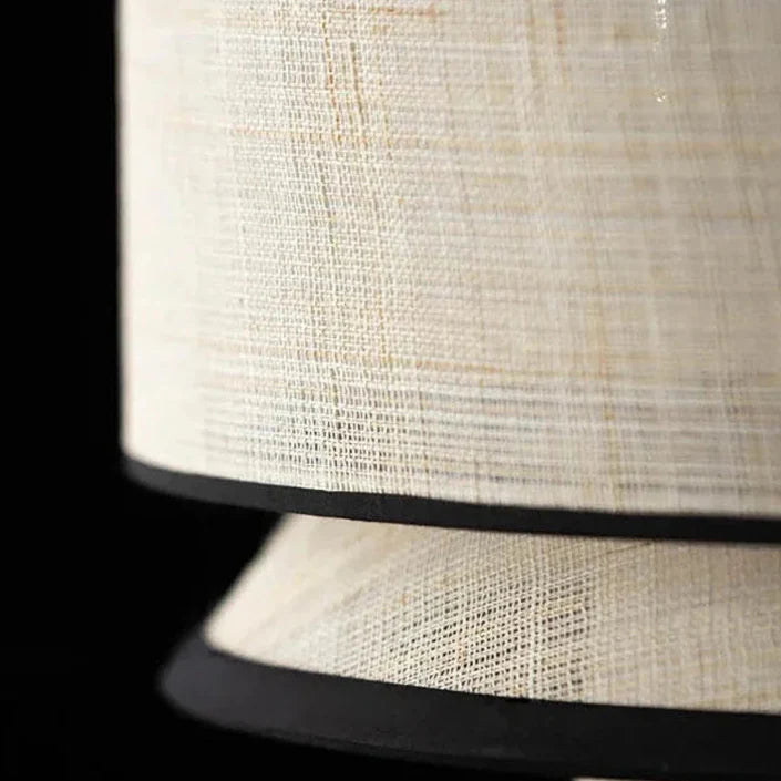 Japandi Halo Woven Chandelier