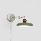 Lola Plug-In Disc Wall Light