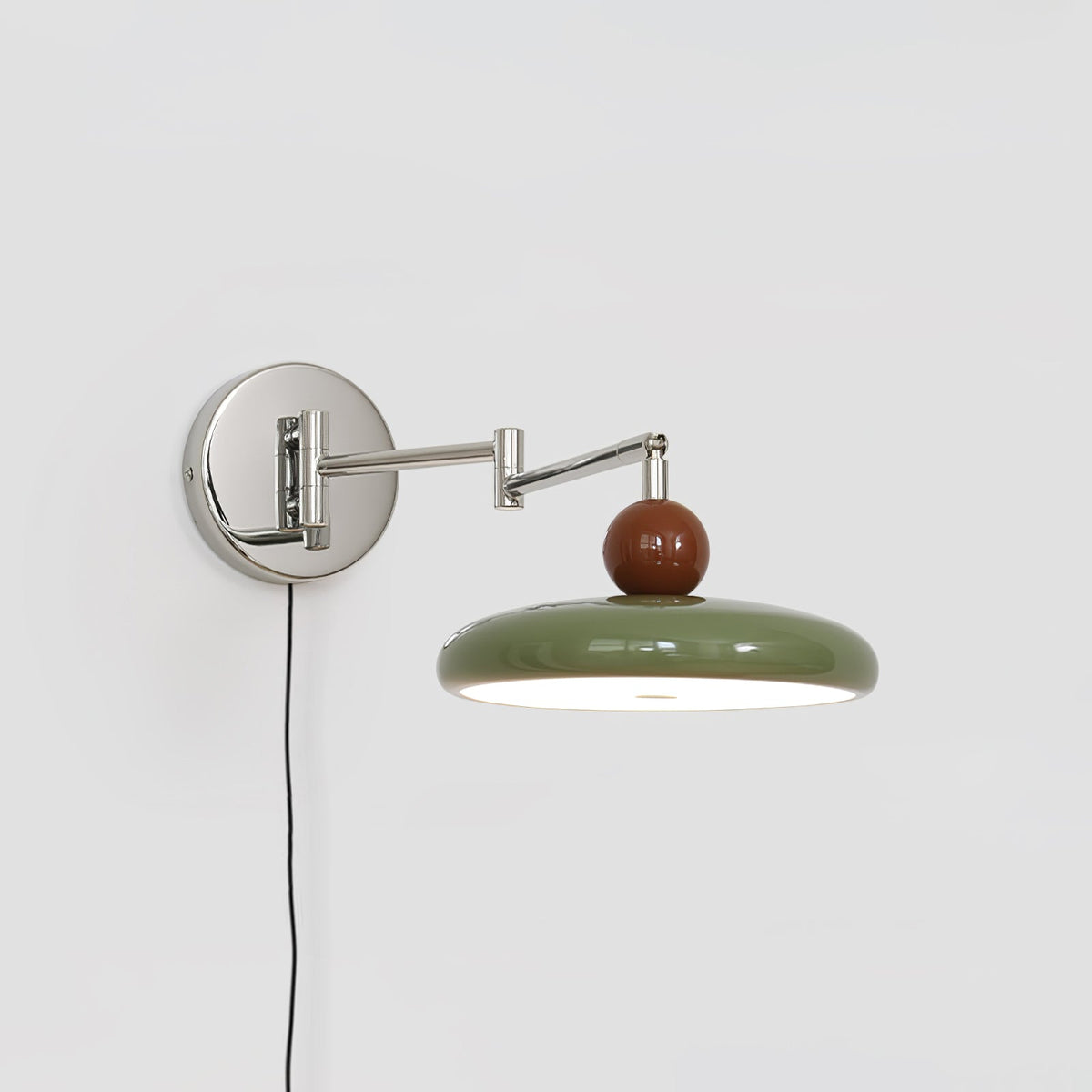 Lola Plug-In Disc Wall Light