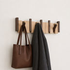 Kinjar Wooden Piano Coat Rack