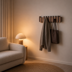 Kinjar Wooden Piano Coat Rack