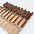Kinjar Wooden Piano Coat Rack