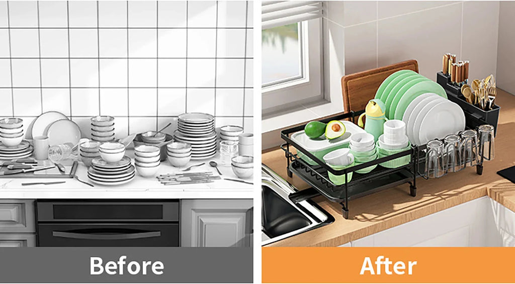 Expandable Dish Drying Rack