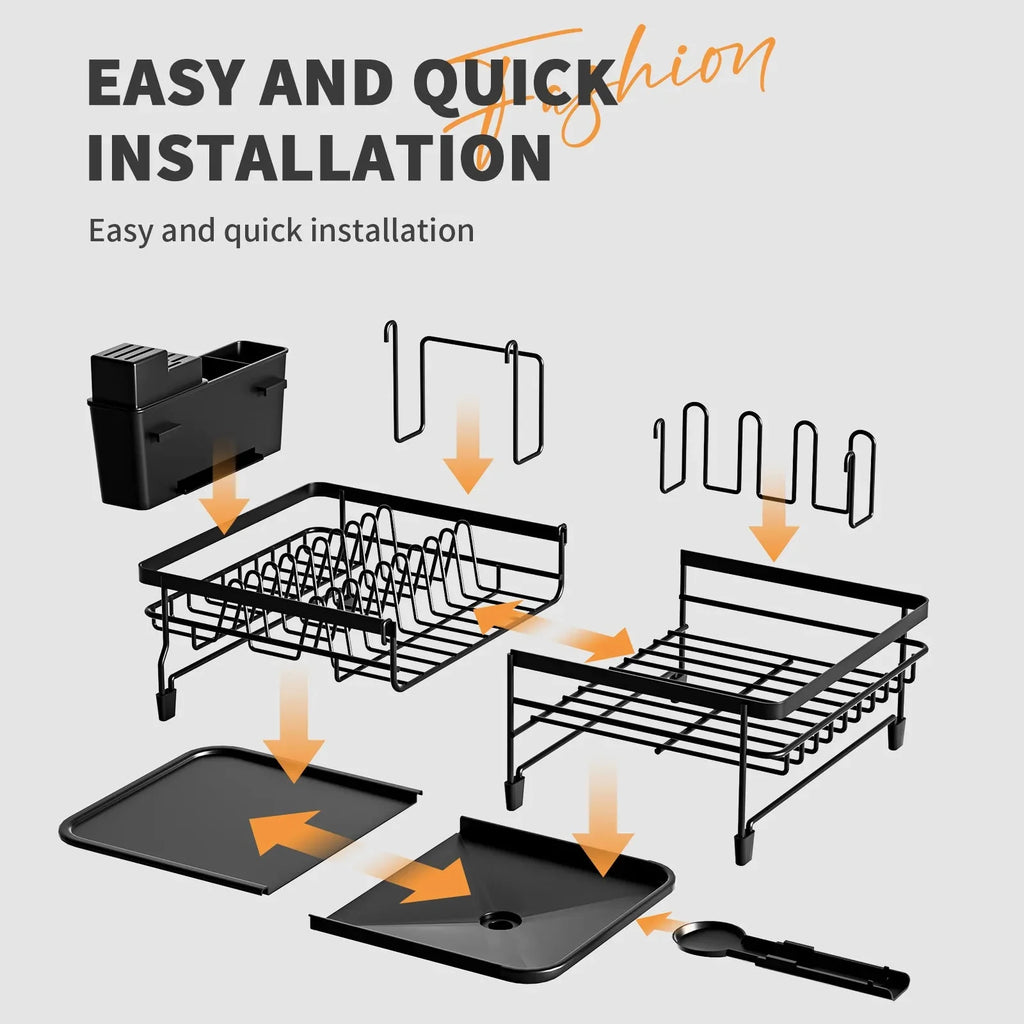 Expandable Dish Drying Rack