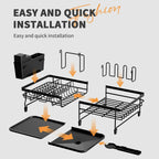 Expandable Dish Drying Rack
