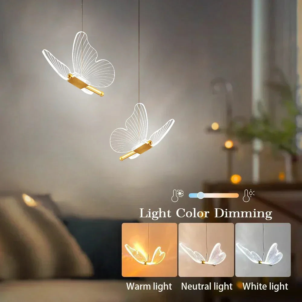 Butterfly LED Pendant Light