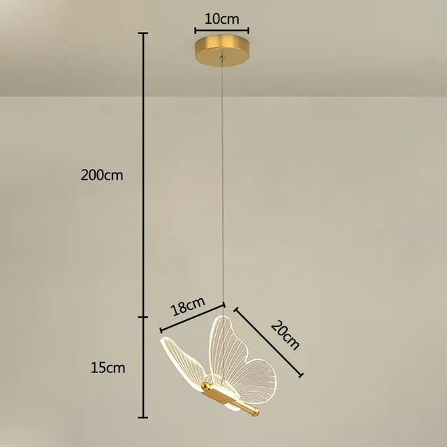 Butterfly LED Pendant Light