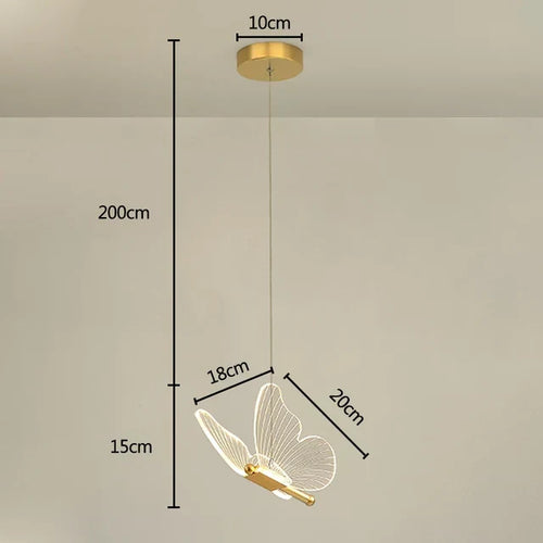 Butterfly LED Pendant Light