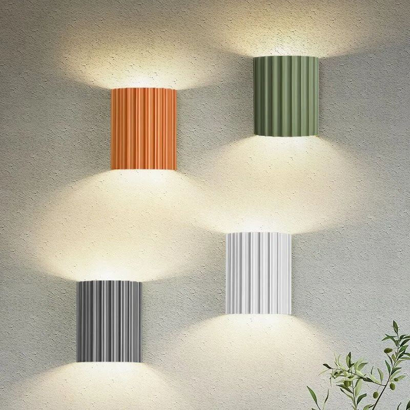 Macaron Resin Wall Light