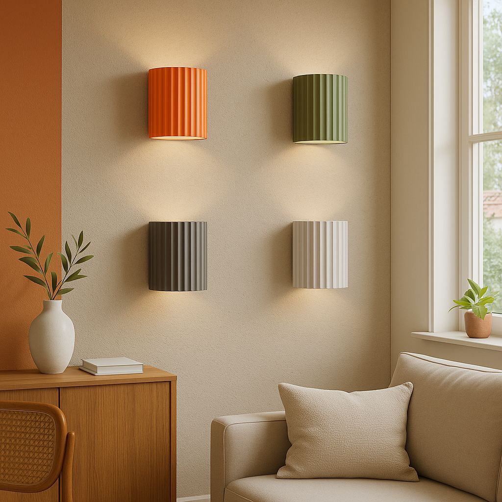 Macaron Resin Wall Light