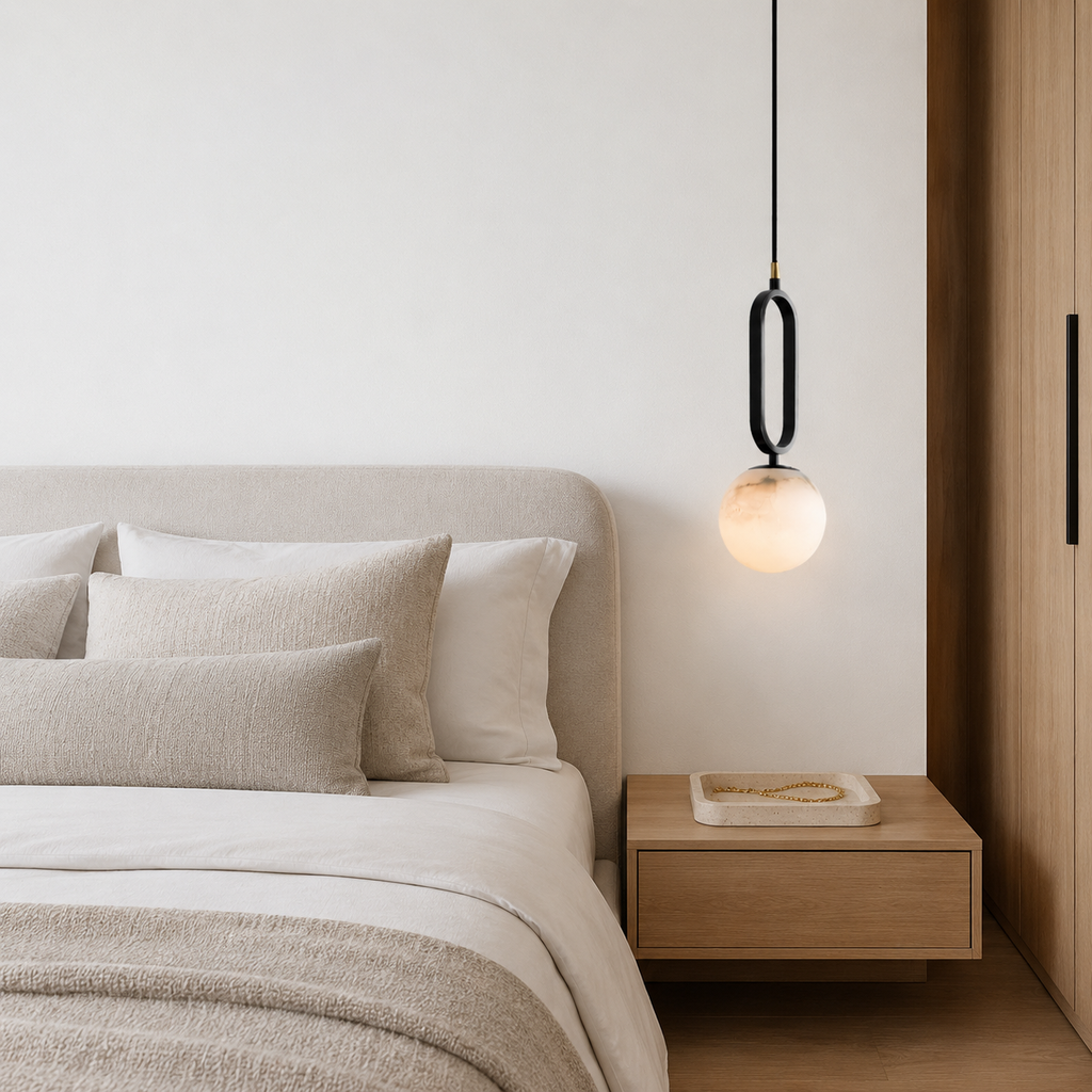 Maki Alabaster Pendant Light