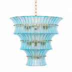 Marisol Art Deco Glass Tiered Chandelier