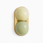Mirea Double Globe Glass Wall Sconce