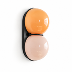 Mirea Double Globe Glass Wall Sconce