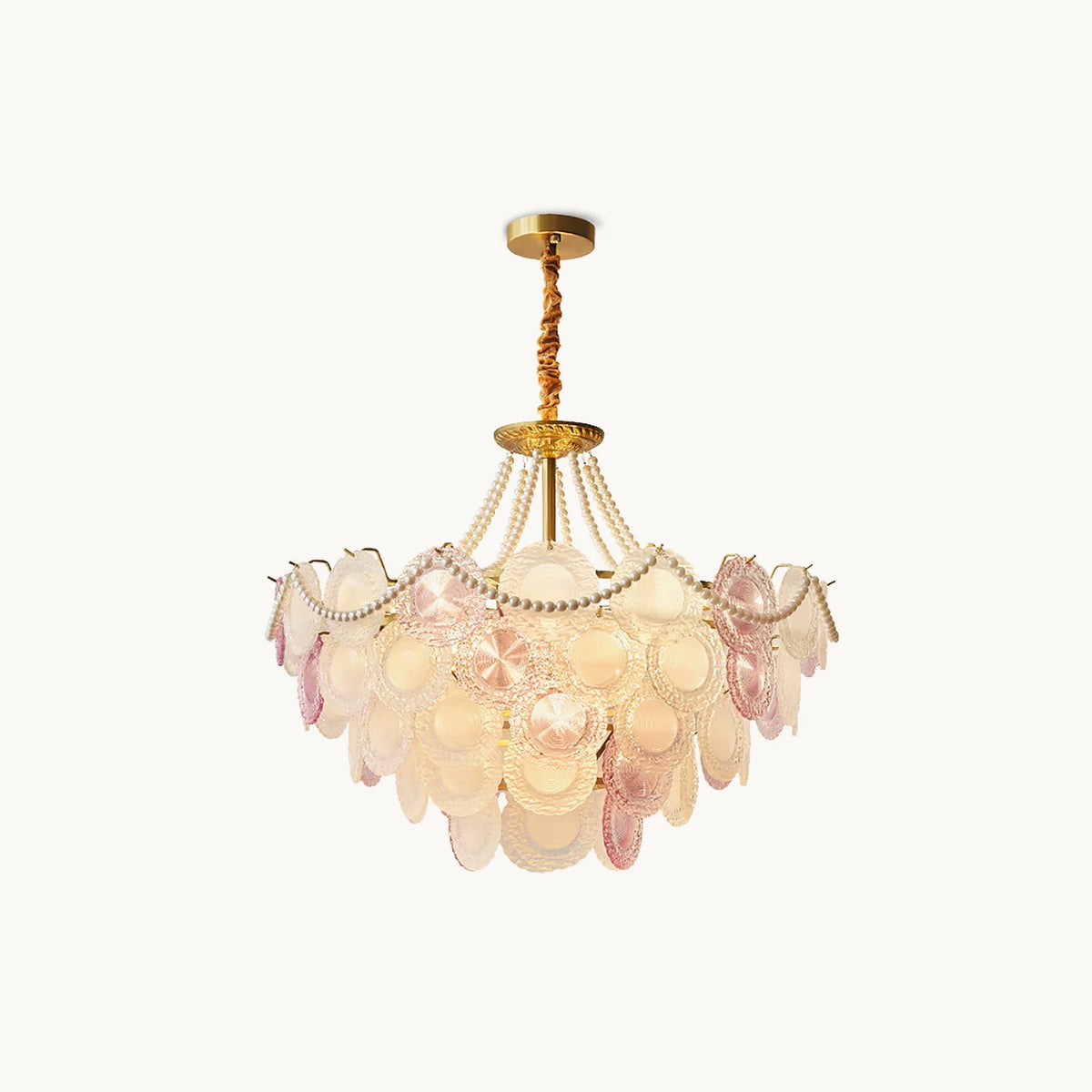 Mortimer Glass Chandelier