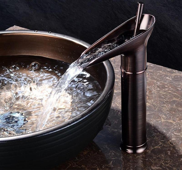 Antique Waterfall Basin Faucet