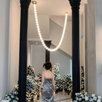 Pearl Necklace LED Chandelier
