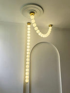 Pearl Necklace LED Chandelier