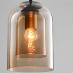 Double Glass Pendant Light
