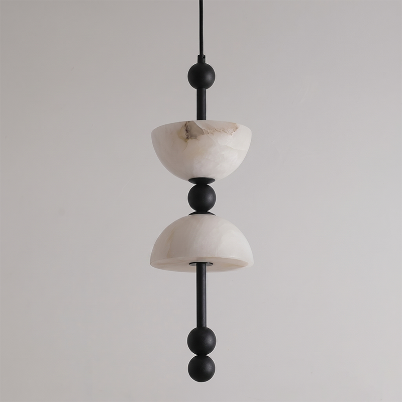 Lyra Alabaster Pendant Light
