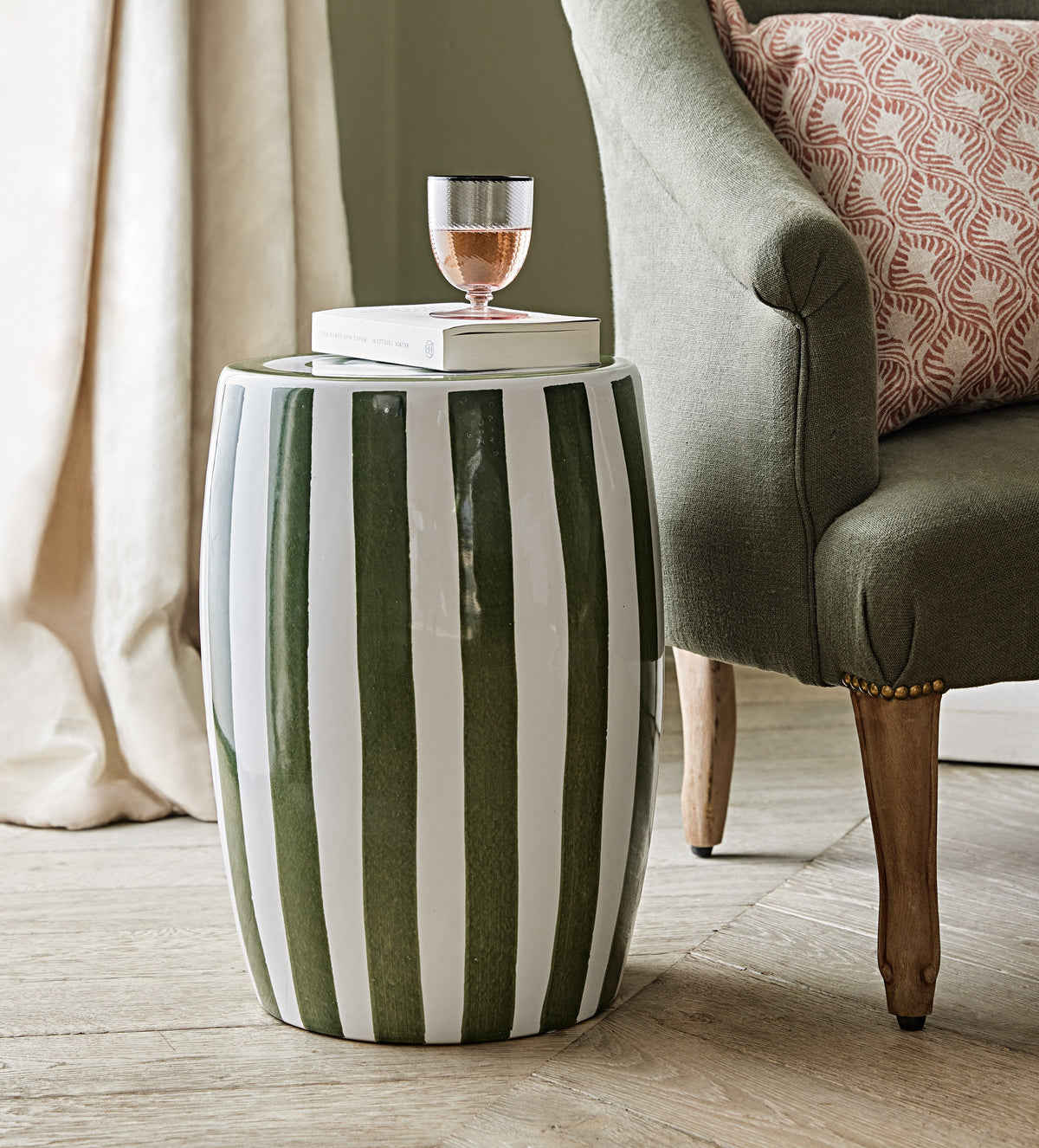 Rander Ceramic Stool