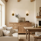 Vireo Ribbed Glass Tube Wall Sconce