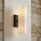 Doran Alabaster Tube Wall Sconce
