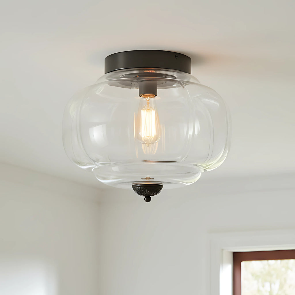 Eloise Vintage Glass Ceiling Light