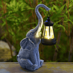 Solar Elephant Garden Light