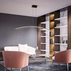 Curved LED Kitchen Pendant Light