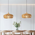 Japanese Wooden Pendant Light