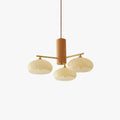 Valentina Glass Persimmon Chandelier