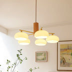 Valentina Glass Persimmon Chandelier