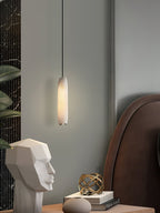 Orven Flute Alabaster Pendant Light
